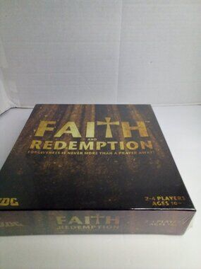 Faith And Redemption Board Game Christian Spiritual Bible Ages 10+